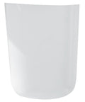 Murrow Lucia Shroud White EC Toilet Tank Cover Replacement showing glossy front view and smooth surface finish.