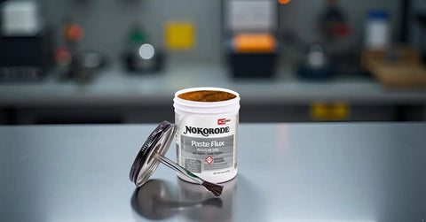 Nokorode 14020 Paste Flux For Plumbing, All Purpose Soft Solder Flux That Cleans And Fluxes, DIY Friendly For 95/5 And Other Solders, 8 Oz