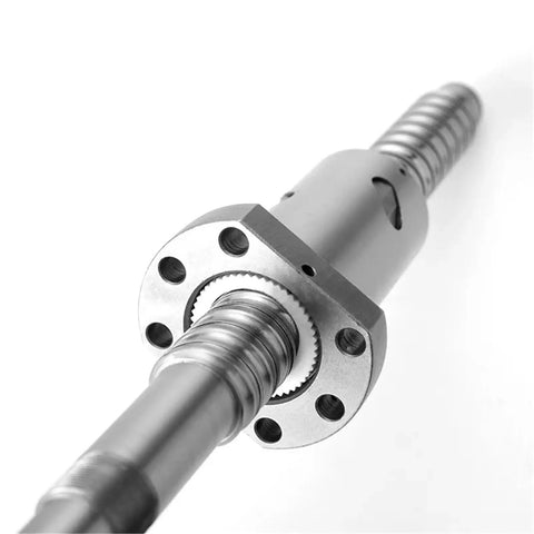 Precision C5 Ballscrew End Machined Housing For 3D Printer And Cnc Builds 16mm 20mm with silver metal construction and detailed gears.