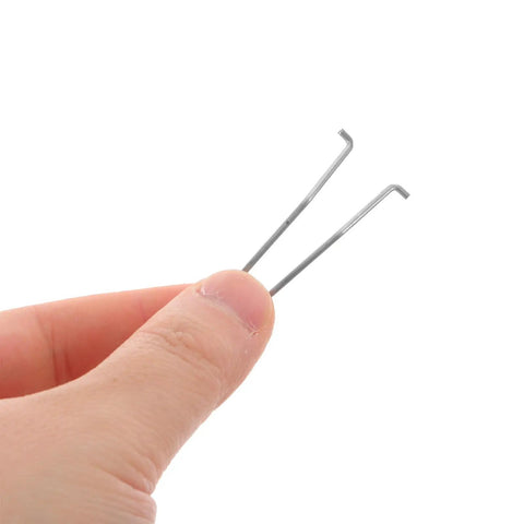Quick Rebound Stainless Steel Torsion Springs For Nippers And Pruning Shears. Durable Pedicure Tool Replacement Hardware That Slides In Effortlessly For Smooth Clipping Action Every Time. Get Your Beauty Instruments Back To Crisp Working Condition With hand-held stainless steel spring