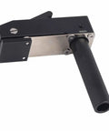 Adjustable Aluminum Alloy Toggle Clamp For Woodworking, Bench Dog Style Vise With 60mm Clamping Height And Three Position Settings, side view.