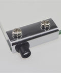 Close-up of Two Pack Glass Door Pivot Hinges For Cabinets Wardrobes TV Cabinets And Bookcases Silver Clamp Clip Hardware