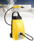 Heavy Duty Portable Steam Cleaner 3.5 Liter Large Tank High Pressure Steamer for cleaning upholstery stains.