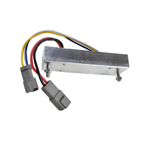 DC Converter 103700301 103700302 Replacement for Club Car DS Precedent Tempo Golf Cart, metal box with colored wires and connectors