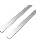 Two Pack 1/8 Inch Thick Aluminum Flat Bar 1 Inch Wide 16 Inch Long And 3mm X 25mm X 406mm Aluminum Flat Plate 6061 T6511 Mill Stock