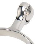 Close-up of Stainless Steel Horse Spurs With Smooth Roller Ball For Boots Western Cowboy Equestrian Gear English Spur For Training