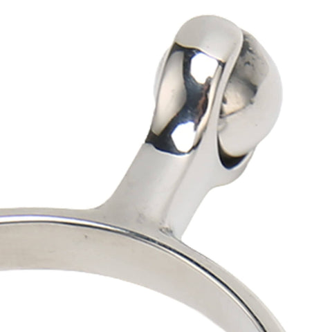 Close-up of Stainless Steel Horse Spurs With Smooth Roller Ball For Boots Western Cowboy Equestrian Gear English Spur For Training
