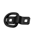 Heavy Duty 3 Eighth Inch Tie Down D Ring Anchors With Mounting Bracket Pack Of Six, Steel Cargo Tie Down Rings for Trucks 1666 Lb Load