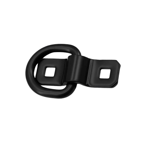 Heavy Duty 3 Eighth Inch Tie Down D Ring Anchors With Mounting Bracket Pack Of Six, Steel Cargo Tie Down Rings for Trucks 1666 Lb Load