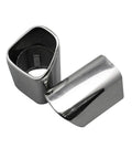 Stainless Steel Exhaust Tip For Cars, Heavy Duty Auto Exhaust Pipe Muffler Tip And Tail Pipe Cover, Protects From Sun And Rain