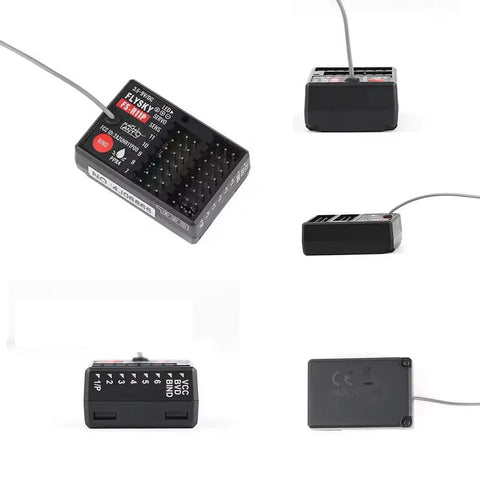 R11P 2.4GHz 11CH RC Receiver With External Single Antenna Compact Fit For RC Cars And Boats ANT Protocol Compatible Easy Install