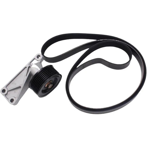 Kick Your Land Rover Discovery 2TD5 A/C Up A Notch With This Sick ACE Bypass Kit Featuring A Solid Tensioner Auxiliary Drive Pulley Plus Heavy Duty Drive Belt Perfect For 1998 Through 2004 Models Without AC Delays. A/C bypass kit with tensioner pulley and drive belt for 1998-2004 Discovery 2 TD5.