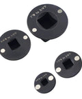 Top Notch Cloimei Professional Grade Socket Adapter Set 4pcs Low Profile Drive Reducer Kit Made From Tough Cr Mo Steel For Mechanics To Convert 1 Inch Down To Quarter Inch Fits Any Automotive Repair Shop Needs Like A Charm Today. 4pc CrMo socket drive reducers, 1/2 to 3/8 and 3/4 to 1/4
