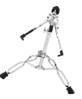 Built Tough Double Layer Cymbal Stand With Adjustable Height And Durable Steel Base Easy Fold Design Gig Ready Drum Hardware That Really Slaps, tripod base details.