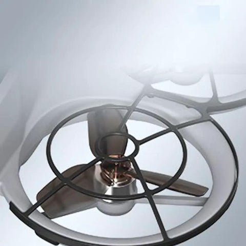 Close-up of Mini Drone For Kids Super Easy To Fly With 3D Flips And 360 Degree Rotation, showing propeller and protective guard.