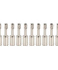10 electrodes from 25 Piece Plasma Cutter Consumables Set For PCH-10 And 1-8000 Series Including Electrodes Nozzle Tips Shield Cups Swirl Rings