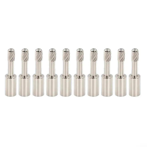 10 electrodes from 25 Piece Plasma Cutter Consumables Set For PCH-10 And 1-8000 Series Including Electrodes Nozzle Tips Shield Cups Swirl Rings