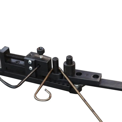 Mini Universal Wire Bender Tool Hardened Steel For Jewelry Making And Auto Repairs And DIY Projects with rods inserted