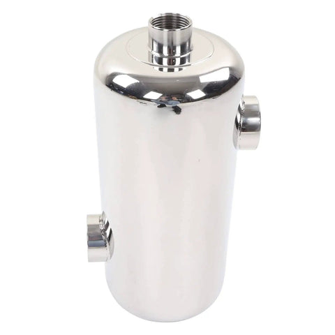 40 kW Pool Heat Exchanger For Spa And Hot Tub Heating, Stainless Steel, Saltwater Ready, Efficient Circular Heating System