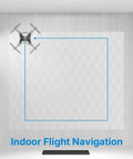 Drone Positioning Module With Optical Flow And ToF Sensor in room for indoor positioning and precise hover.