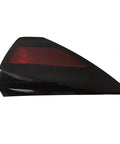 Knockout Quality Direct Bolt On Left Rear Bumper Reflector Cover Red Lens For Tesla Model 3 And Model Y 2017 To 2020 profile angle view