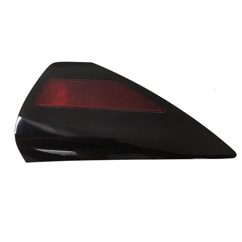 Knockout Quality Direct Bolt On Left Rear Bumper Reflector Cover Red Lens For Tesla Model 3 And Model Y 2017 To 2020 profile angle view