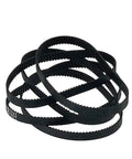 Durable Closed Loop 2GT Synchronous Timing Belt 6mm By 10mm Width, 258mm To 376mm Length pile