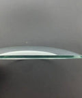 Side view of Replacement Round Convex Clock Glass Nine And A Half Inch 241 Mm For DIY Clock Assembly Kit Durable Parts
