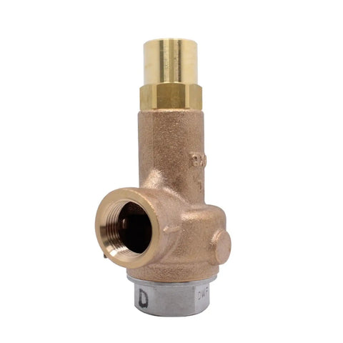 Heavy Duty Cast Bronze Safety Relief Valve 2 Inch DN50 Size for steam pipelines, features robust construction and straight through port.