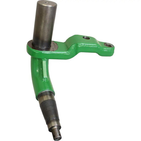 Heavy Duty Left Hand Steering Spindle Replacement Straight Bolt On Suspension Upgrade Built Tough For Any Rig Flat Out Solid Drop In Auto Parts Oem Equivalency, green coated metal design.