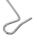 Close-up of a steel wire tensir from the Efficient Ranch Fence Repair Tool Set, 10-Piece Steel Wire Tensirs for Durable Barbed Wire Fences