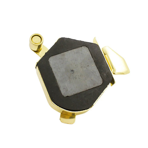 Seam Gauge Presser Foot For Sewing Machines Universal Replacement Spare Part, gold iron close-up