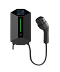 Top Shelf Smart EV Charger Wall Box With Bluetooth And Wifi App Tracking Rfid Card Swipe Type Two Plug features sleek design and user interface.