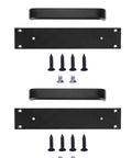 Durable Aluminum Alloy Sliding Door Handle Hardware For Wood Balconies Easy Install Heavy Duty Build with screws and plates
