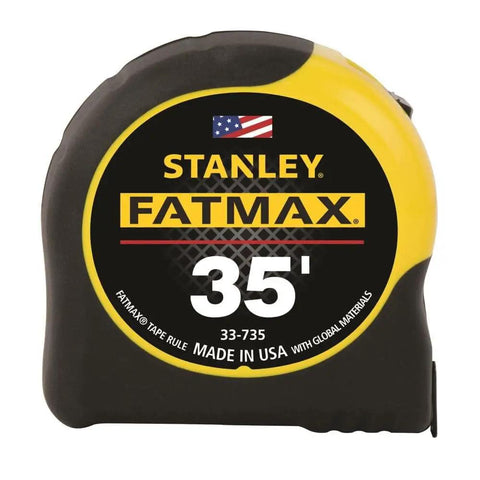 35 Foot Tape Measure With BladeArmor Coating On First 6 Inches, 11 Foot Standout, 16 And 19.2 Inch Stud Center Markings case