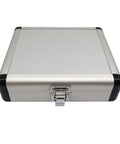 Aluminum carrying case for Beefed-Up 3/4 Inch CNC Lathe Tool Holder Set With Indexable Carbide Inserts Tin Coated For Heavy Duty Metal Lathe Work.