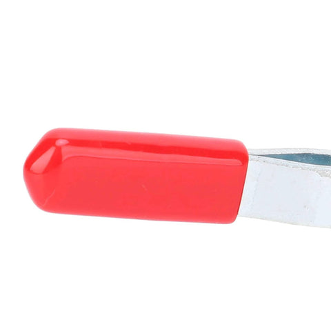 Close-up of a red handle from Five Pack Quick Release Toggle Clamps For Vertical Fixtures Heavy Duty Workholding Tool With 30 Kg Clamping Force