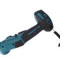 Hassle-Free 4V Cordless Electric Scissors With Safety Guard for smooth cutting fabric, leather, plastic, cardboard, handheld design.