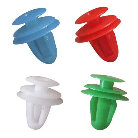 Get Fresh With This Epic 200Pc Auto Door Panel Fastener Clips Kit For Car Interior Trim Rivets And Plastic Retainers That Hold Strong Without Cracking Or Breaking During Any Wild DIY Ride Fix Project! four-color plastic trim clips