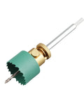 Top Tier Recessed Light Hole Saw Kit With Dust Bowl For Drywall Ceiling Drilling, alloy steel hole cutter with hex shank