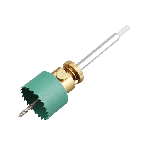 Top Tier Recessed Light Hole Saw Kit With Dust Bowl For Drywall Ceiling Drilling, alloy steel hole cutter with hex shank