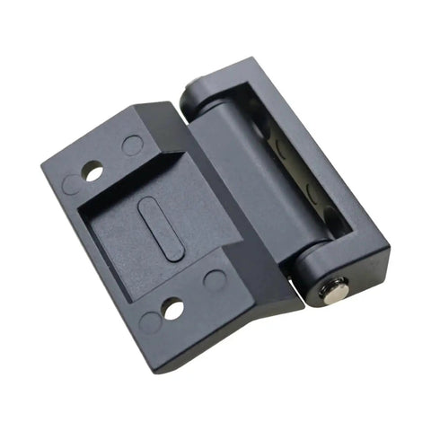 Heavy Duty Black Zinc Alloy Cabinet Hinge One Piece Built To Last For Doors And Cabinets Easy Install Friction Forged Hardware