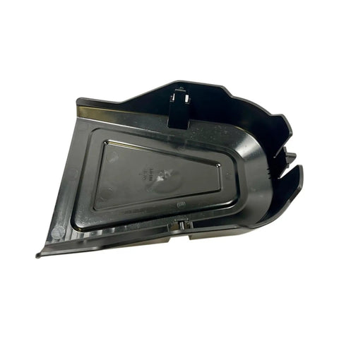 Belt Cover 144-1906 Replacement For TimeCutter Zero Turn Mowers black plastic part angled view