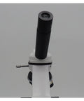 Eyepiece view of 1600X Magnification Biological Microscope For Students, Kids, And Beginners showing HD clarity, kid-friendly design.