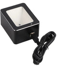 Desktop Barcode Scanner With CMOS Image Processing For WeChat Pay 360 Degree Reading Of Barcodes And QR Codes Plug And Play