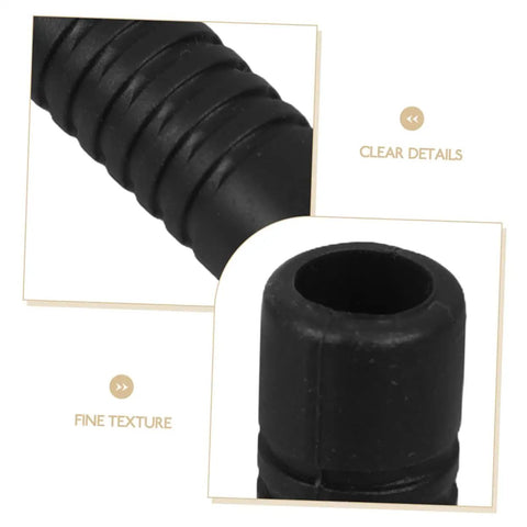 Close-up of 2 Pack Heat Resistant Steam Wand Covers For Espresso Machines Rubber Insulation Sleeve To Prevent Burns