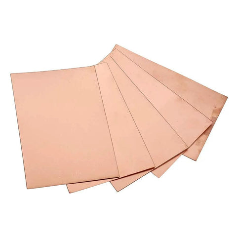 5 Pack 100 X 150 X 0.4mm Double Sided Copper Clad PCB Boards For DIY Electronics Prototyping Soldering Practice And Custom Circuit Projects