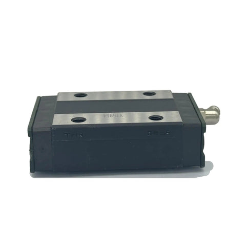 SR25W Linear Guide Block With FourRow Ball Bearings For CNC Machines And 3D Printers Built Tough For Heavy Duty Radial Rail Carriage For Precision Motion Control And Automation, black steel rail carriage