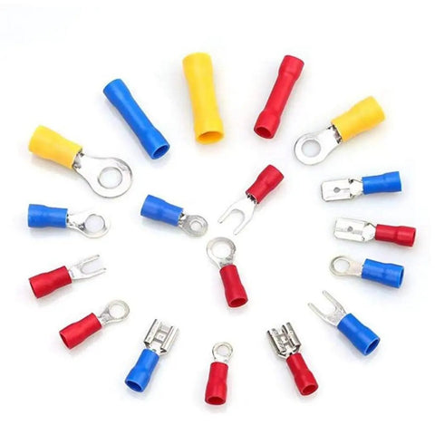 Check Out This Awesome 1200 Piece Quick Connect Terminal Kit With Durable Copper And Tinned Plating For Easy Electrical Rezzos And Solid Wire Fixes That Actually Hold Up Under Pressure, assorted red blue insulated crimp terminals