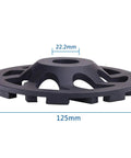Side view of Diamond Concrete Grinding Wheel 5 Inch Cup Wheel For Stone Concrete Surface Cement Marble Granite And Thinset Removal